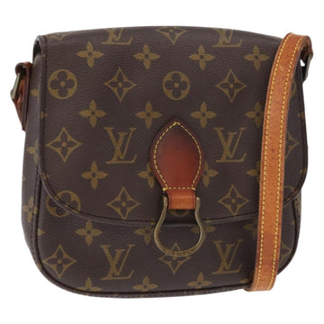 LOUIS VUITTON Monogram Saint Cloud MM Shoulder Bag M51243 LV Auth BA8278