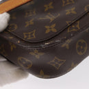 LOUIS VUITTON Monogram Saint Cloud MM Shoulder Bag M51243 LV Auth BA8278-8