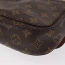 LOUIS VUITTON Monogram Saint Cloud MM Shoulder Bag M51243 LV Auth BA8278-17