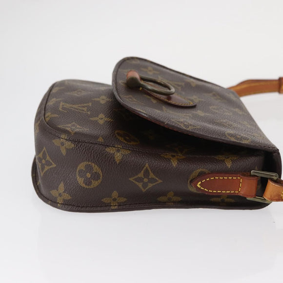 LOUIS VUITTON Monogram Saint Cloud MM Shoulder Bag M51243 LV Auth BA8278