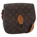 LOUIS VUITTON Monogram Saint Cloud MM Shoulder Bag M51243 LV Auth BA8279-1