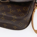 LOUIS VUITTON Monogram Saint Cloud MM Shoulder Bag M51243 LV Auth BA8279-15