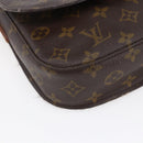 LOUIS VUITTON Monogram Saint Cloud MM Shoulder Bag M51243 LV Auth BA8279-16