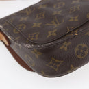 LOUIS VUITTON Monogram Saint Cloud MM Shoulder Bag M51243 LV Auth BA8279-18
