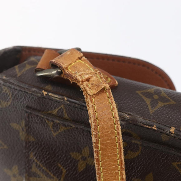 LOUIS VUITTON Monogram Saint Cloud MM Shoulder Bag M51243 LV Auth BA8279