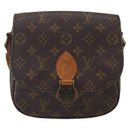 LOUIS VUITTON Monogram Saint Cloud MM Shoulder Bag M51243 LV Auth BA8279-13