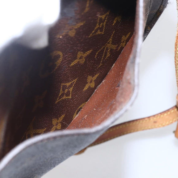 LOUIS VUITTON Monogram Saint Cloud MM Shoulder Bag M51243 LV Auth BA8279