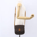 LOUIS VUITTON Monogram Saint Cloud MM Shoulder Bag M51243 LV Auth BA8279-27