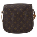 LOUIS VUITTON Monogram Saint Cloud MM Shoulder Bag M51243 LV Auth BA8279-2