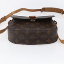 LOUIS VUITTON Monogram Saint Cloud MM Shoulder Bag M51243 LV Auth BA8279-5