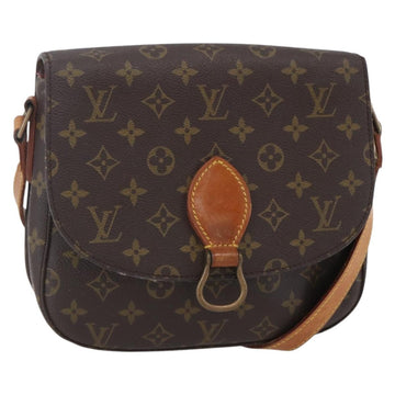 LOUIS VUITTON Monogram Saint Cloud GM Shoulder Bag M51242 LV Auth BA8280