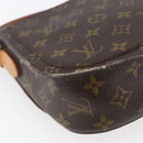 LOUIS VUITTON Monogram Saint Cloud GM Shoulder Bag M51242 LV Auth BA8280-9