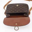 LOUIS VUITTON Monogram Saint Cloud GM Shoulder Bag M51242 LV Auth BA8280-18