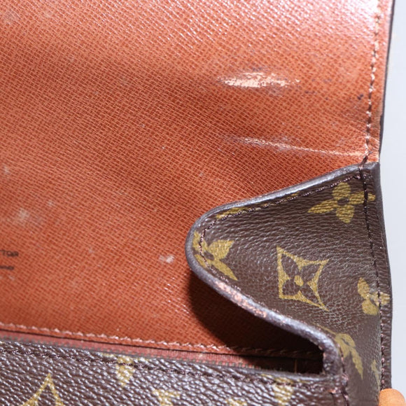 LOUIS VUITTON Monogram Saint Cloud GM Shoulder Bag M51242 LV Auth BA8280