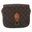 LOUIS VUITTON Monogram Saint Cloud GM Shoulder Bag M51242 LV Auth BA8280-13