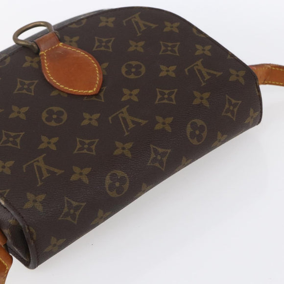 LOUIS VUITTON Monogram Saint Cloud GM Shoulder Bag M51242 LV Auth BA8280