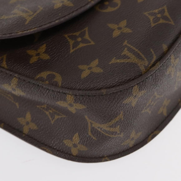 LOUIS VUITTON Monogram Saint Cloud GM Shoulder Bag M51242 LV Auth BA8282
