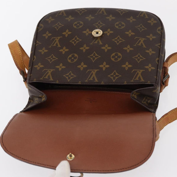 LOUIS VUITTON Monogram Saint Cloud GM Shoulder Bag M51242 LV Auth BA8282