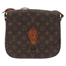 LOUIS VUITTON Monogram Saint Cloud GM Shoulder Bag M51242 LV Auth BA8282-2