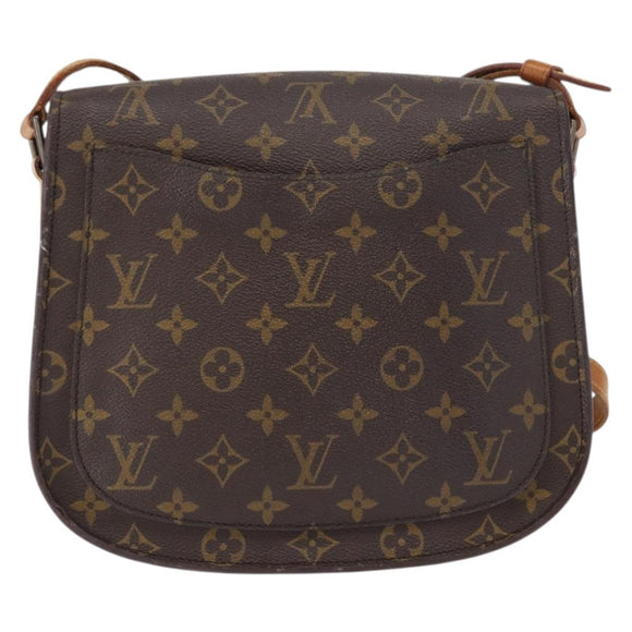 LOUIS VUITTON Monogram Saint Cloud GM Shoulder Bag M51242 LV Auth BA8282