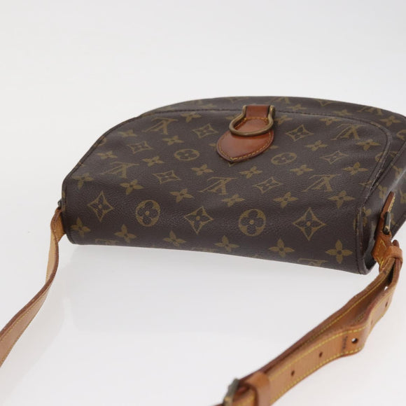 LOUIS VUITTON Monogram Saint Cloud GM Shoulder Bag M51242 LV Auth BA8282