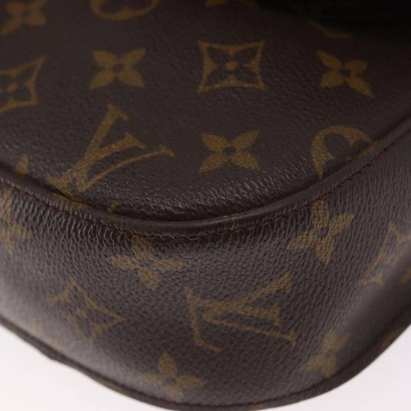 LOUIS VUITTON Monogram Saint Cloud GM Shoulder Bag M51242 LV Auth BA8283