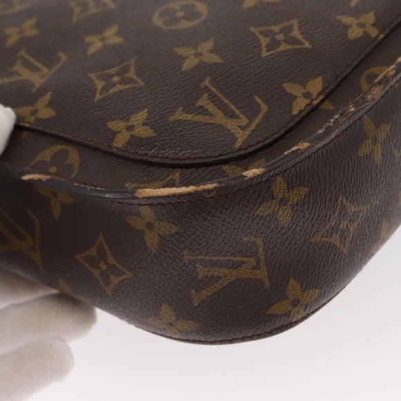 LOUIS VUITTON Monogram Saint Cloud GM Shoulder Bag M51242 LV Auth BA8283
