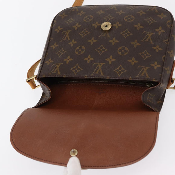 LOUIS VUITTON Monogram Saint Cloud GM Shoulder Bag M51242 LV Auth BA8283