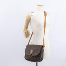 LOUIS VUITTON Monogram Saint Cloud GM Shoulder Bag M51242 LV Auth BA8283-26
