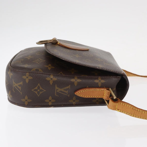 LOUIS VUITTON Monogram Saint Cloud GM Shoulder Bag M51242 LV Auth BA8283