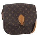 LOUIS VUITTON Monogram Saint Cloud GM Shoulder Bag M51242 LV Auth BA8284-1