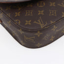 LOUIS VUITTON Monogram Saint Cloud GM Shoulder Bag M51242 LV Auth BA8284-16