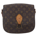 LOUIS VUITTON Monogram Saint Cloud GM Shoulder Bag M51242 LV Auth BA8284-13