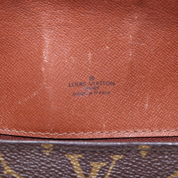 LOUIS VUITTON Monogram Saint Cloud GM Shoulder Bag M51242 LV Auth BA8284