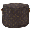 LOUIS VUITTON Monogram Saint Cloud GM Shoulder Bag M51242 LV Auth BA8284-2