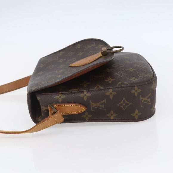 LOUIS VUITTON Monogram Saint Cloud GM Shoulder Bag M51242 LV Auth BA8284