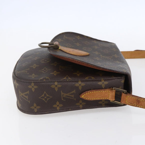 LOUIS VUITTON Monogram Saint Cloud GM Shoulder Bag M51242 LV Auth BA8284
