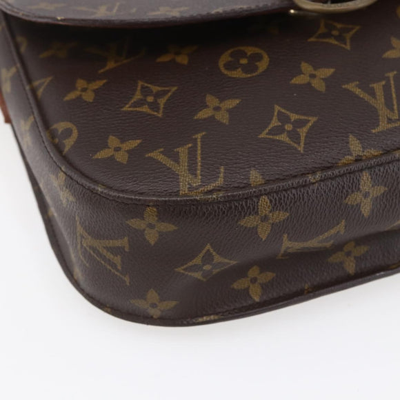 LOUIS VUITTON Monogram Saint Cloud GM Shoulder Bag M51242 LV Auth BA8285