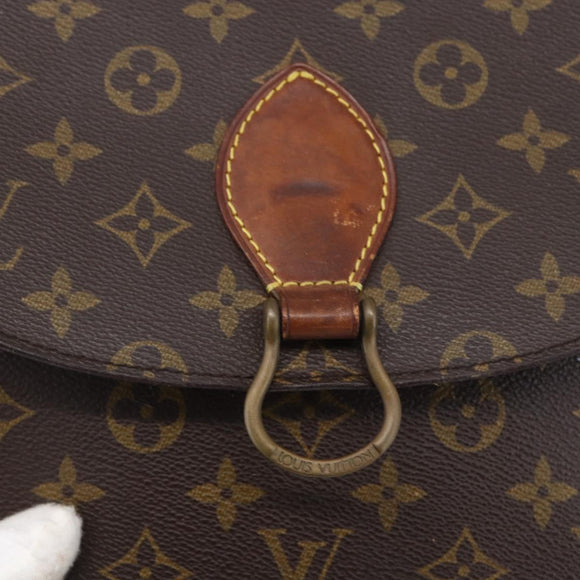 LOUIS VUITTON Monogram Saint Cloud GM Shoulder Bag M51242 LV Auth BA8285