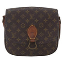 LOUIS VUITTON Monogram Saint Cloud GM Shoulder Bag M51242 LV Auth BA8285-13