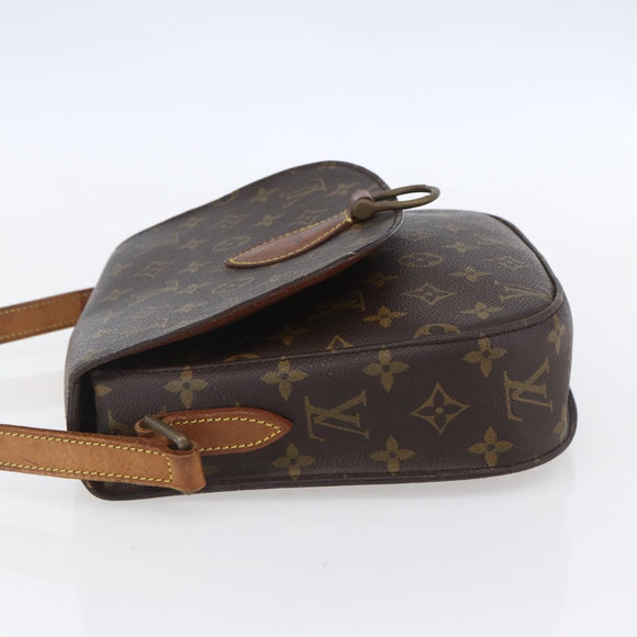 LOUIS VUITTON Monogram Saint Cloud GM Shoulder Bag M51242 LV Auth BA8285