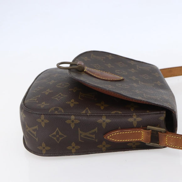 LOUIS VUITTON Monogram Saint Cloud GM Shoulder Bag M51242 LV Auth BA8285