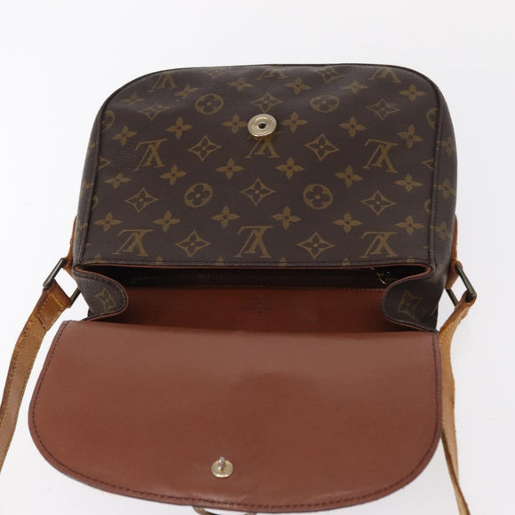 LOUIS VUITTON Monogram Saint Cloud GM Shoulder Bag M51242 LV Auth BA8286