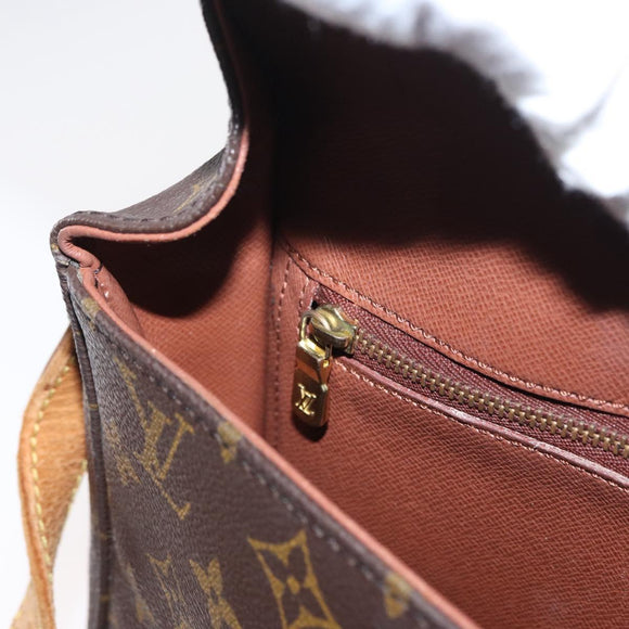 LOUIS VUITTON Monogram Saint Cloud GM Shoulder Bag M51242 LV Auth BA8286