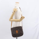 LOUIS VUITTON Monogram Saint Cloud GM Shoulder Bag M51242 LV Auth BA8286-26