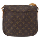 LOUIS VUITTON Monogram Saint Cloud GM Shoulder Bag M51242 LV Auth BA8286-2