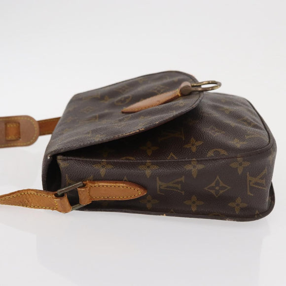 LOUIS VUITTON Monogram Saint Cloud GM Shoulder Bag M51242 LV Auth BA8286