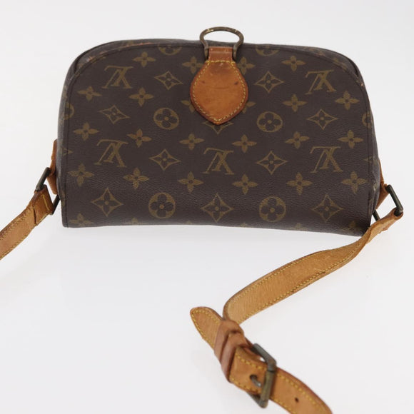 LOUIS VUITTON Monogram Saint Cloud GM Shoulder Bag M51242 LV Auth BA8286