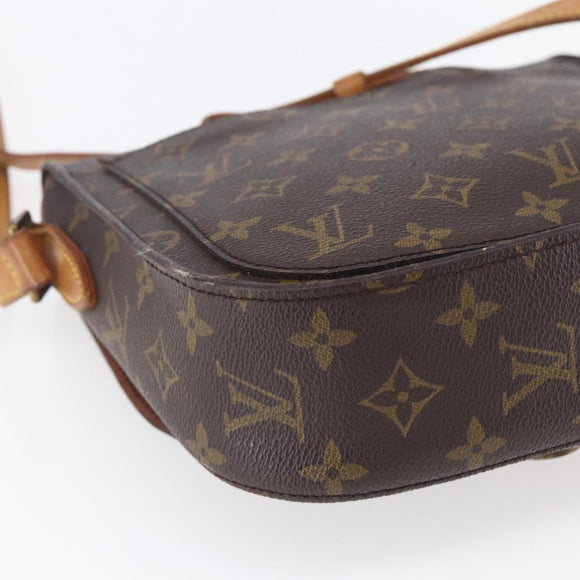 LOUIS VUITTON Monogram Saint Cloud GM Shoulder Bag M51242 LV Auth BA8287