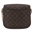 LOUIS VUITTON Monogram Saint Cloud GM Shoulder Bag M51242 LV Auth BA8287-2